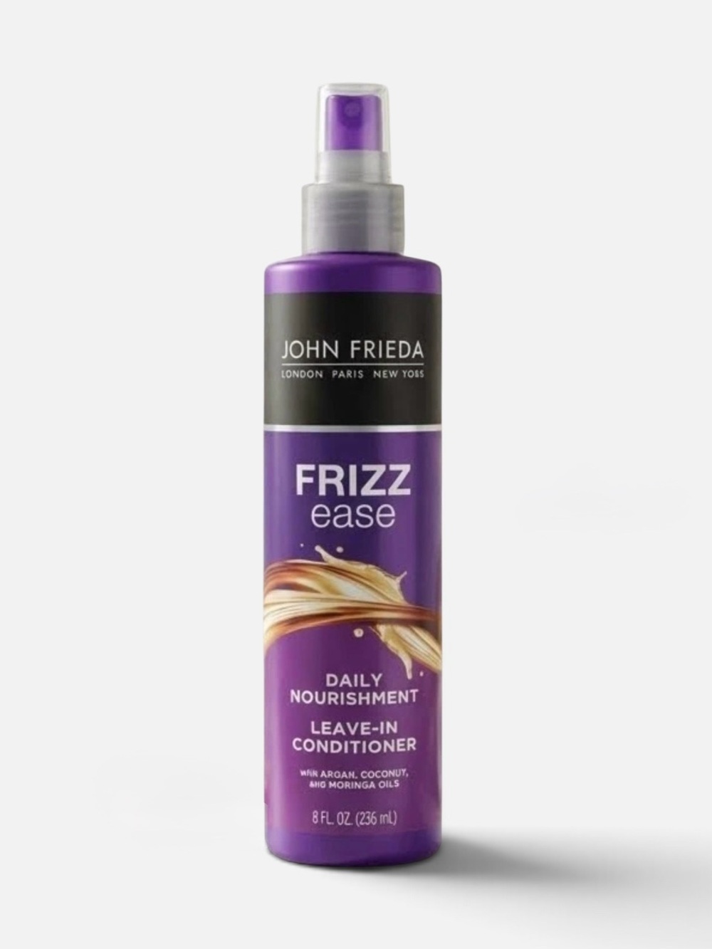 John Frieda Frizz Ease Daily Nourishment Leave-In Conditioner - 8 Oz - NEW